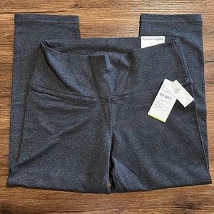 NWT Old Navy High-Waisted Balance Crop Leggings, Women’s Size L, Grey